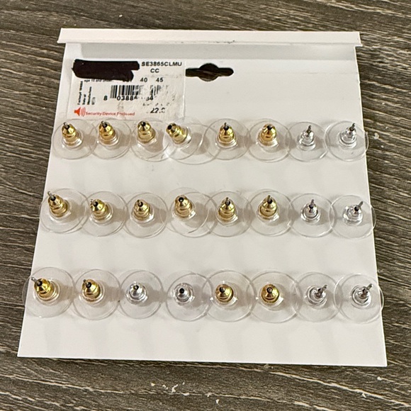 LC Lauren Conrad Gold and Silver Tone Earring Collection Set of 12 - Picture 2 of 2